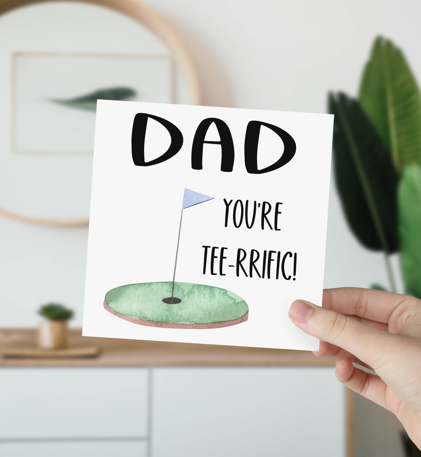 Dad You're Tee-rrific Card Secondary image