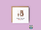 Daddy I Love You Beary Much Card - The Gifted Panda