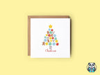 Days Until Christmas Greetings Card - The Gifted Panda