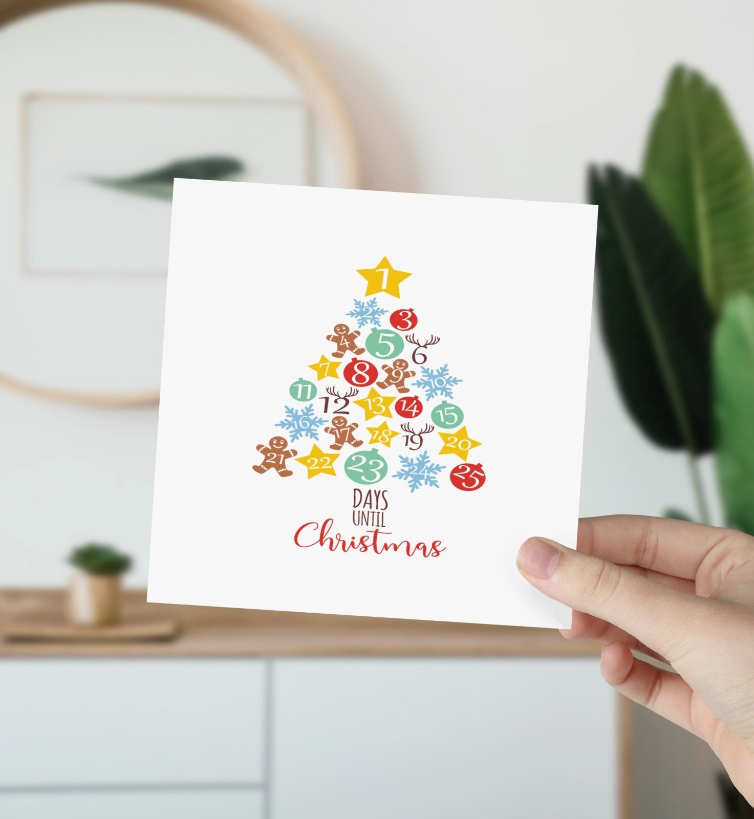 Days Until Christmas Greetings Card Secondary image