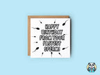 Fastest Sperm Birthday Card - The Gifted Panda