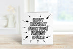 Fastest Sperm Birthday Card - The Gifted Panda