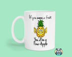 Fine - Apple Mug - The Gifted Panda
