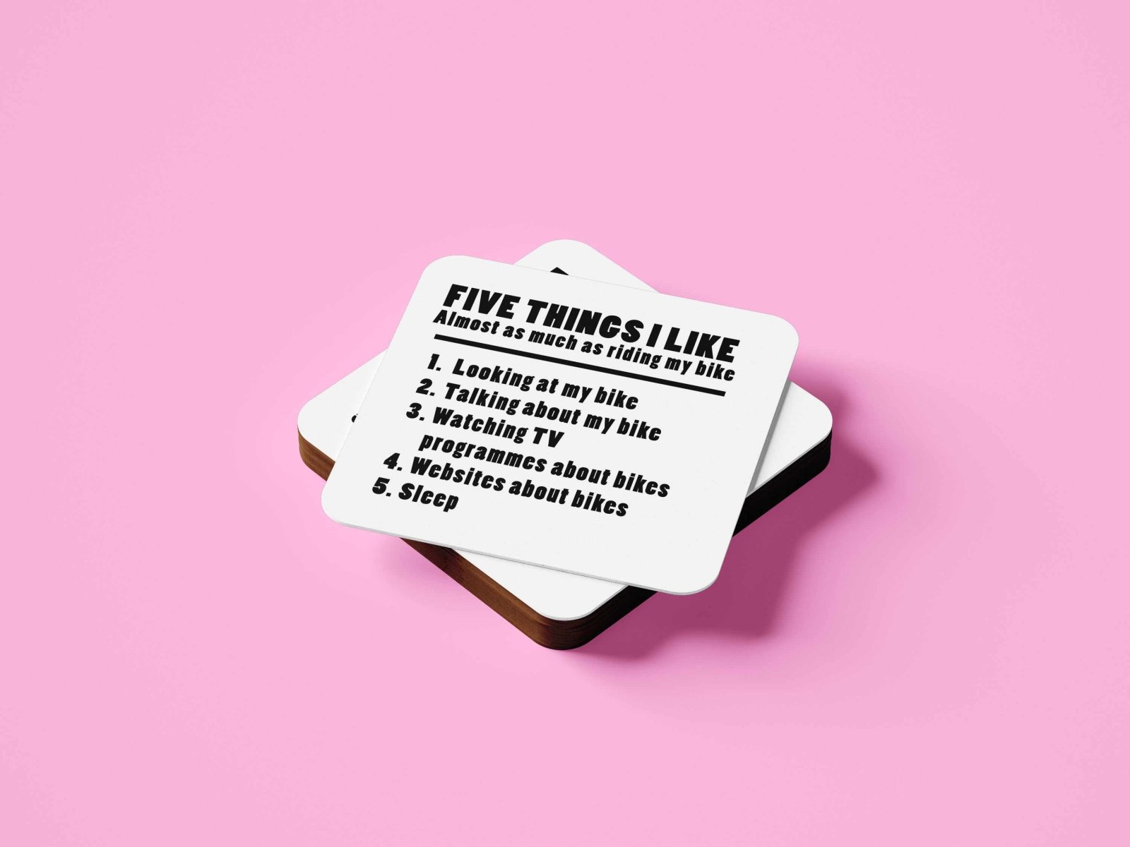 Five Things I Like - Bike Mug - The Gifted Panda