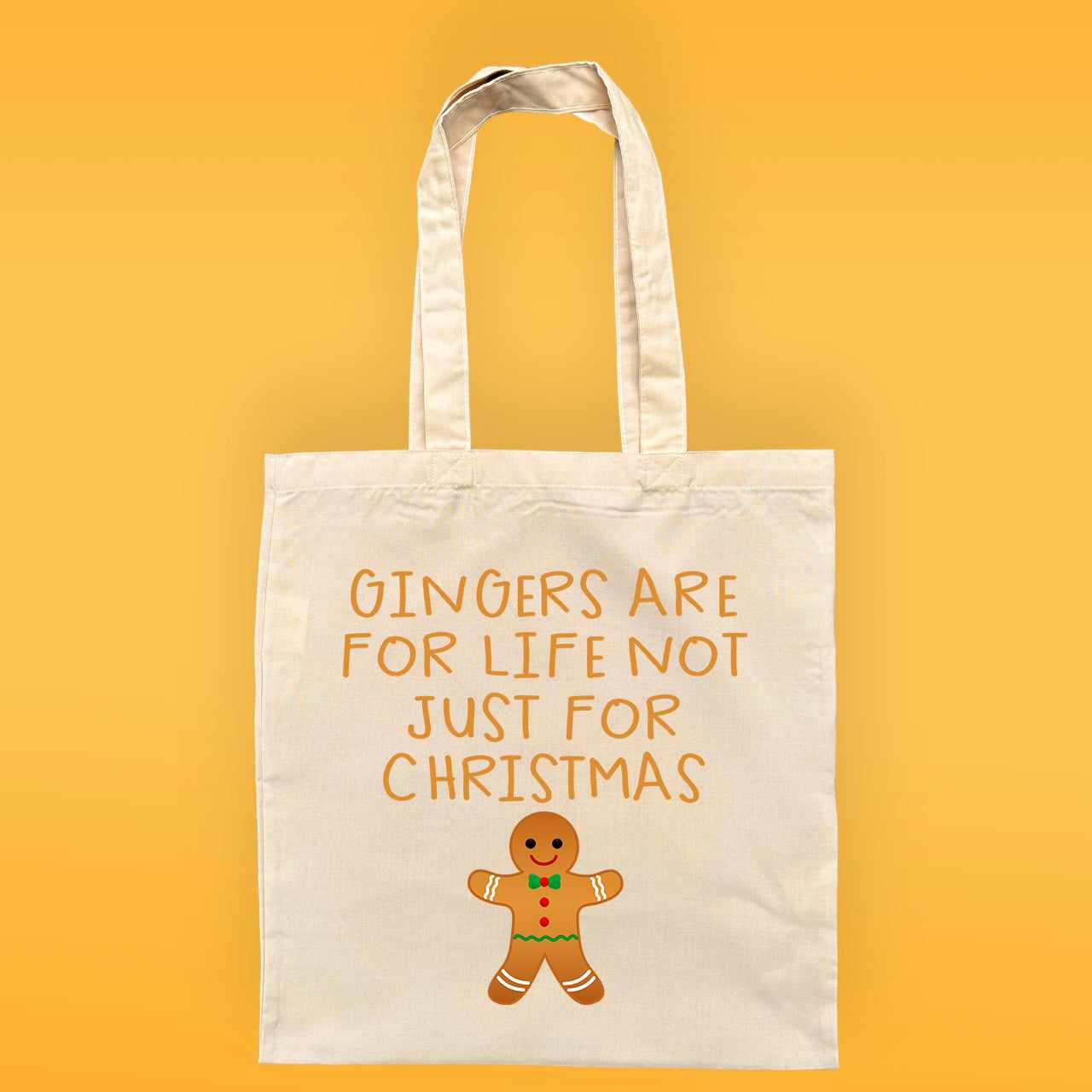 Gingers Are For Life Reusable Tote Bag - The Gifted Panda Main image