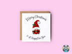 Gnome Merry Christmas & Happy New Year - Greeting Card - The Gifted Panda