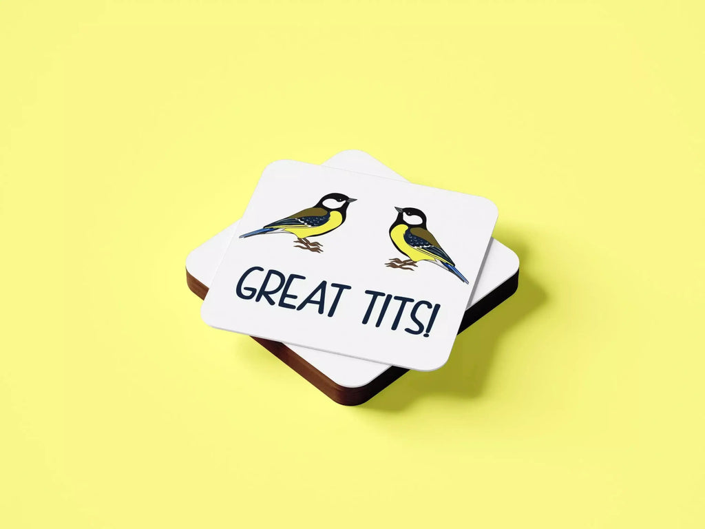 Great Tits Enamel Mug - The Gifted Panda