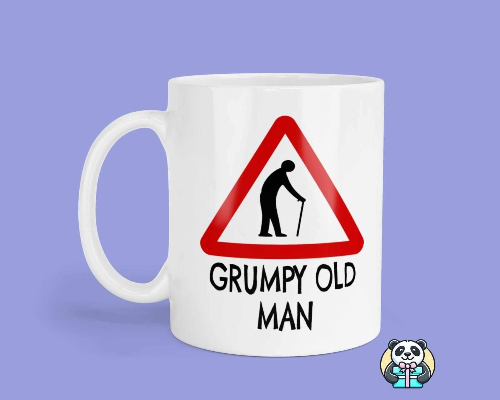 Grumpy Old Man Novelty Mug - The Gifted Panda Main image