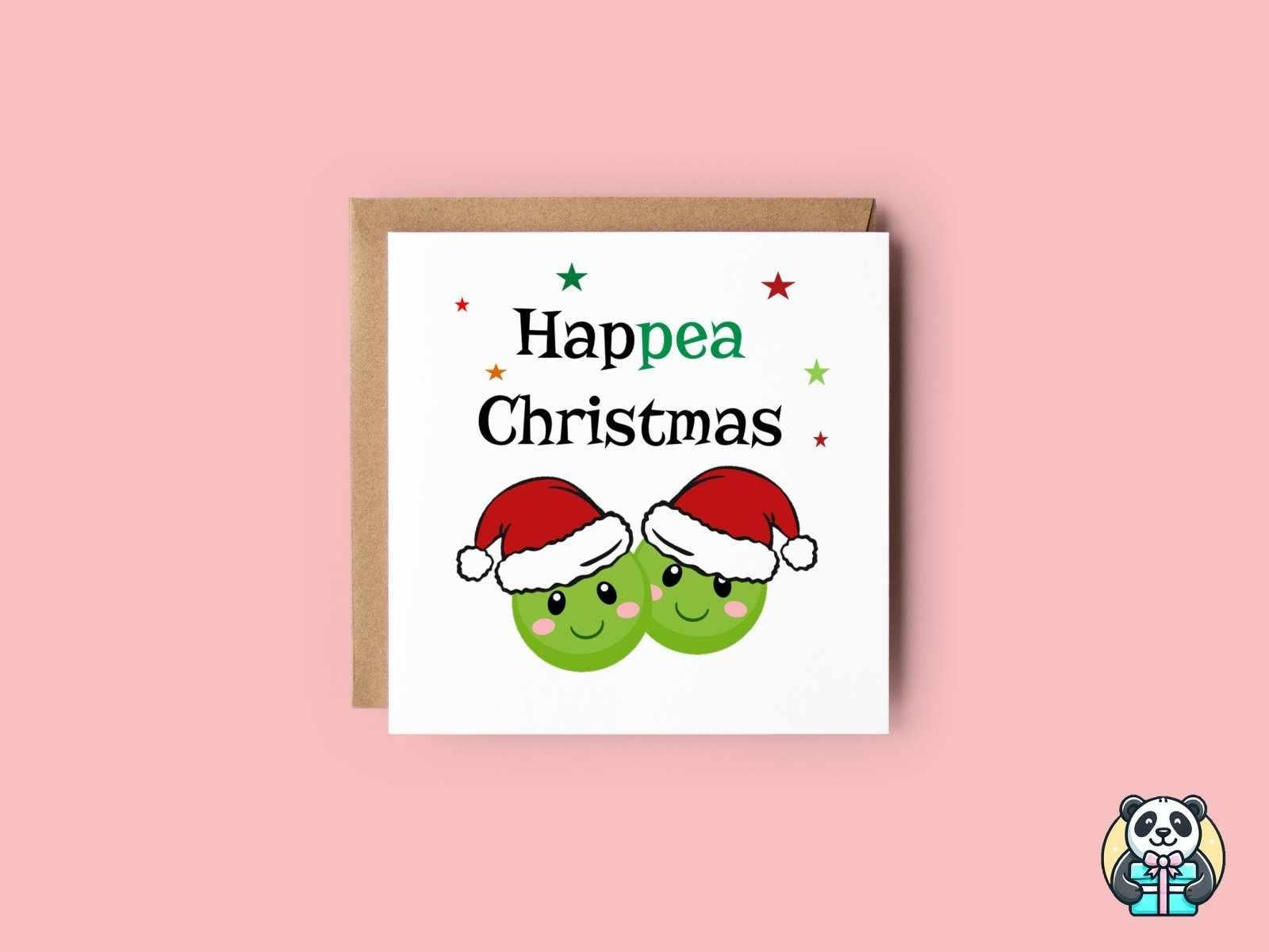 Happea Christmas Card - The Gifted Panda