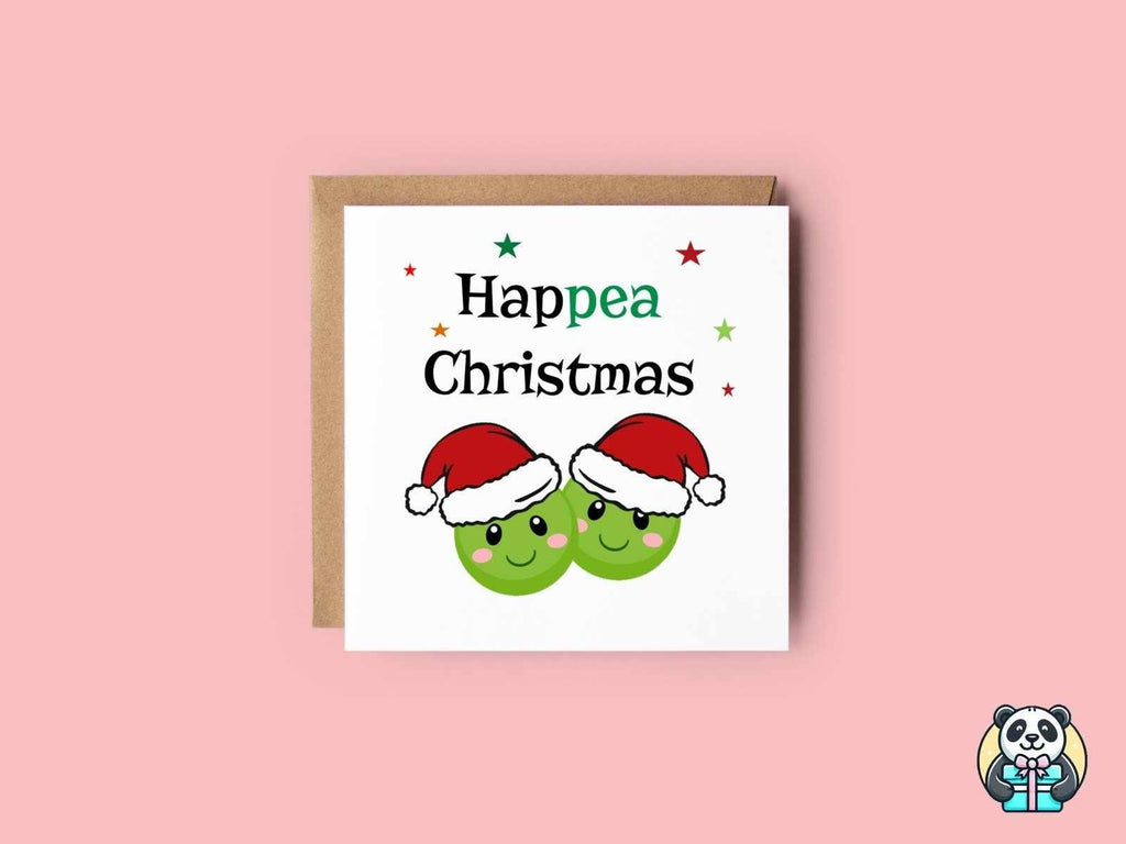 Happea Christmas Card - The Gifted Panda