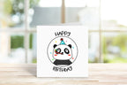 Happy Birthday - Panda Celebrating - The Gifted Panda