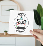 Happy Birthday - Panda Celebrating - The Gifted Panda