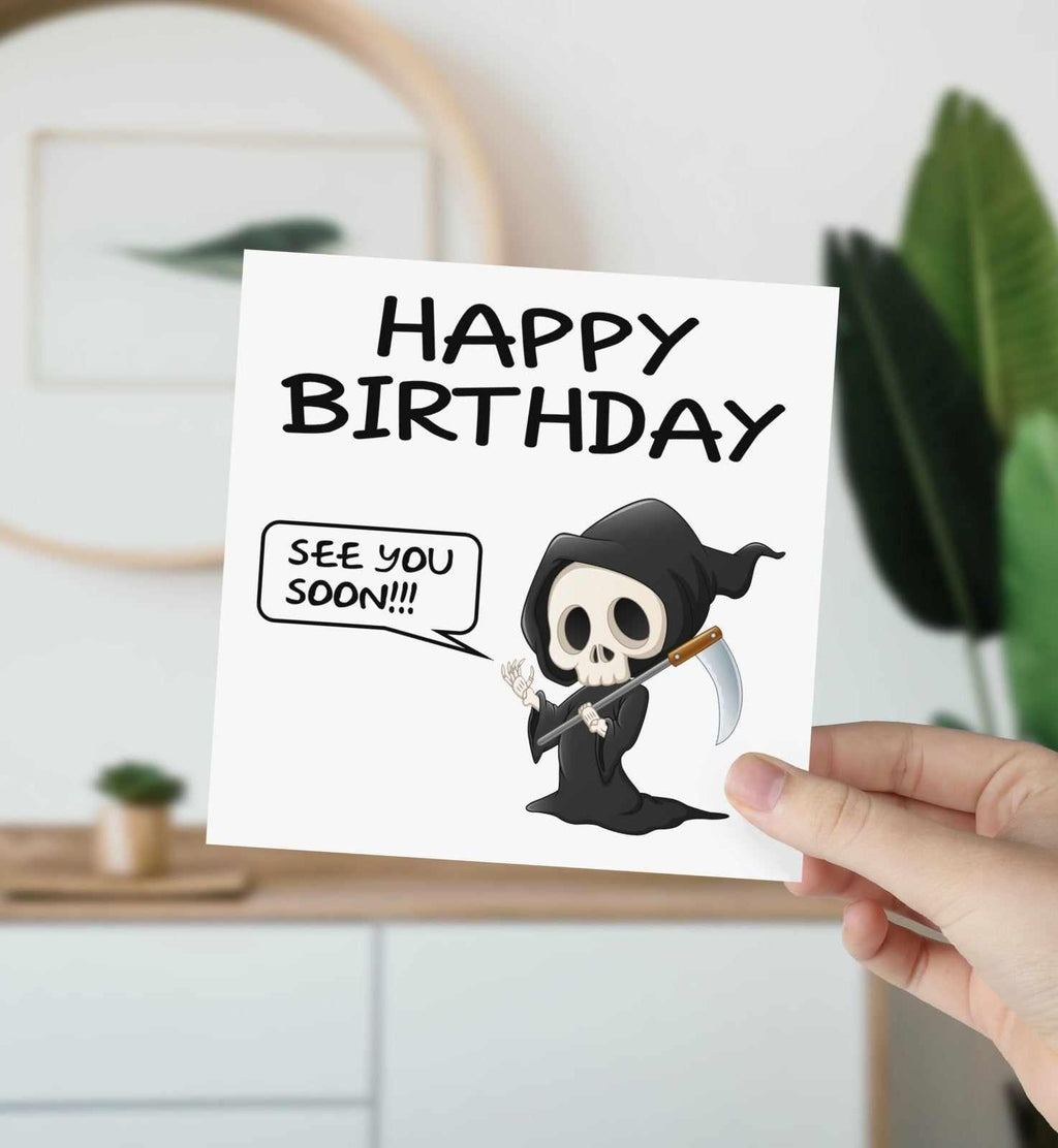 Happy Birthday - See You Soon - Card - The Gifted Panda