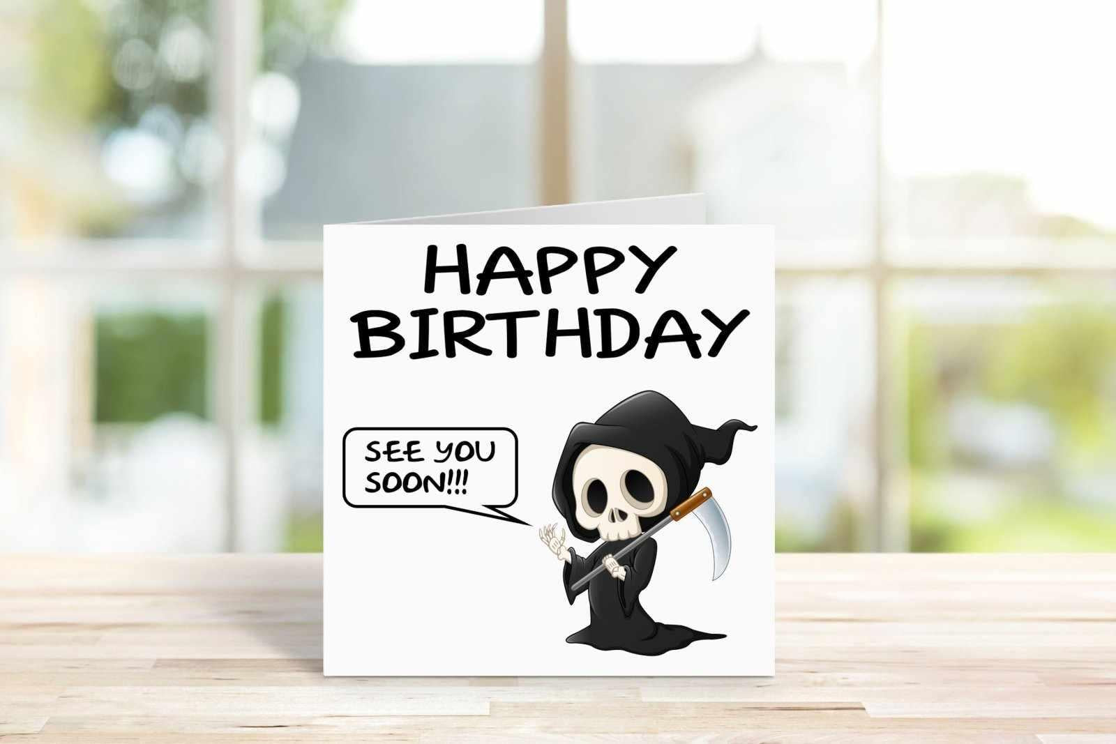 Happy Birthday - See You Soon - Card Secondary image