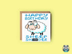 Happy Birthday Sheep Shagger Greetings Card - The Gifted Panda