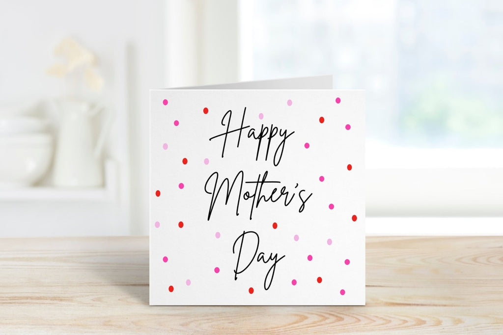 Happy Mother's Day Dotty Card - The Gifted Panda