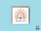 Happy Mother's Day Rainbow Card - The Gifted Panda