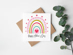 Happy Mother's Day Rainbow Card - The Gifted Panda