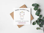 Happy Mother's Day To The Best Cat Mum Ever Card - The Gifted Panda