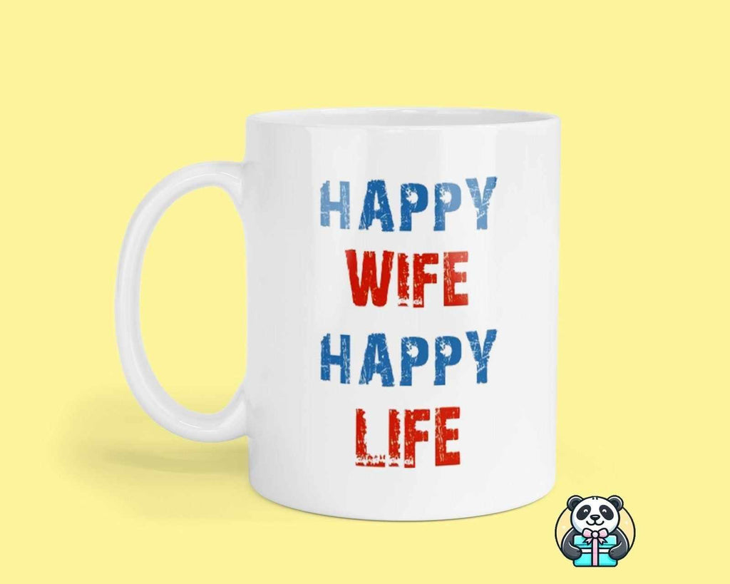 Happy Wife Happy Life 2 Mug - The Gifted Panda
