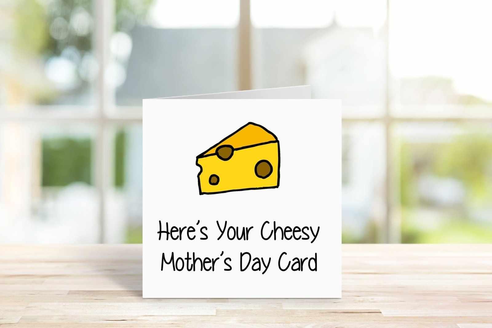 Here's Your Cheesy Mother's Day Card Secondary image