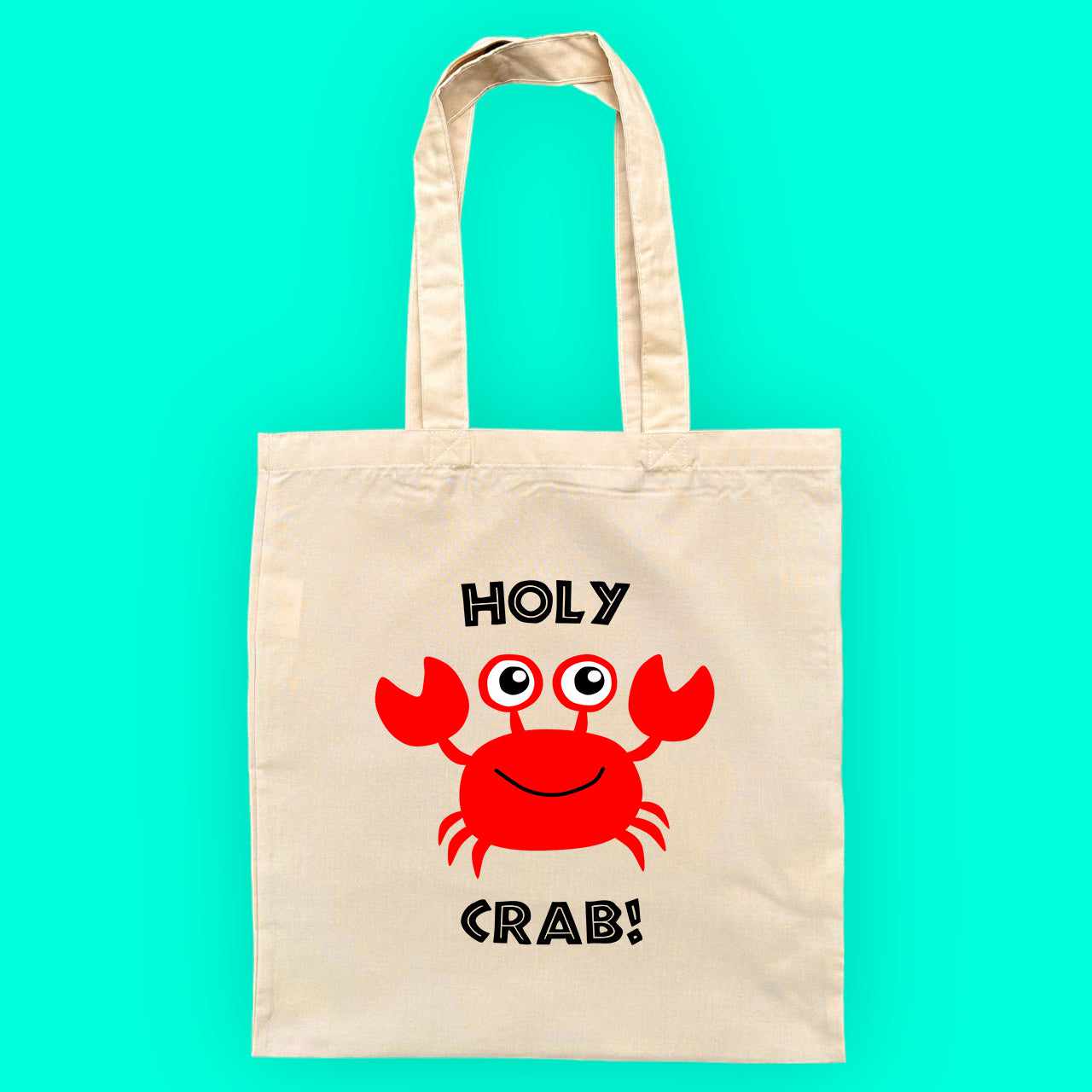 Holy Crab Reusable Tote Bag - The Gifted Panda