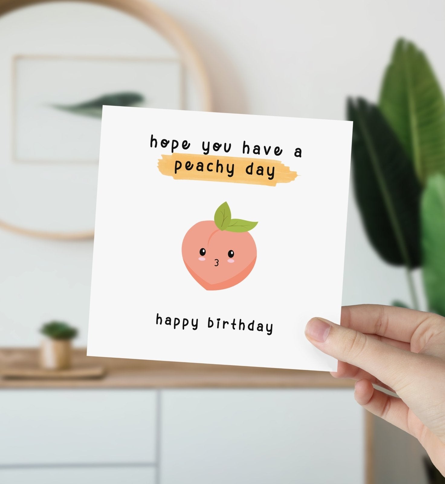 Hope You Have A Peachy Birthday - The Gifted Panda