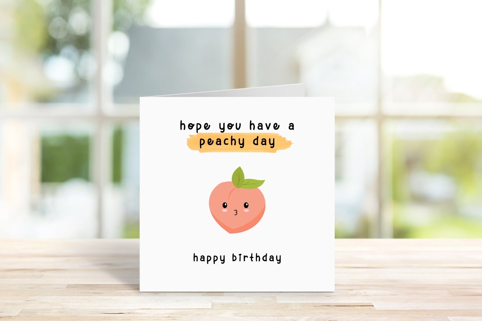 Hope You Have A Peachy Birthday Secondary image