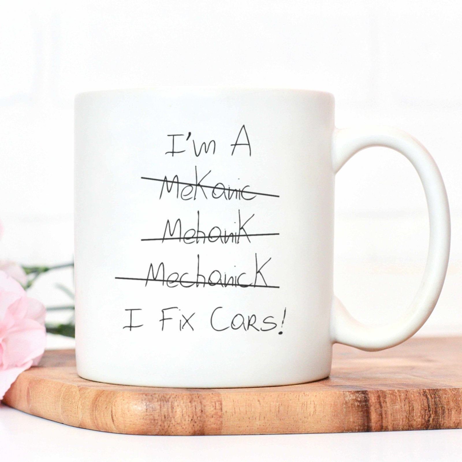 I Fix Cars Mug - The Gifted Panda Main image