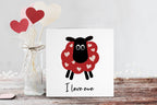 I Love Ewe Greetings Card - The Gifted Panda