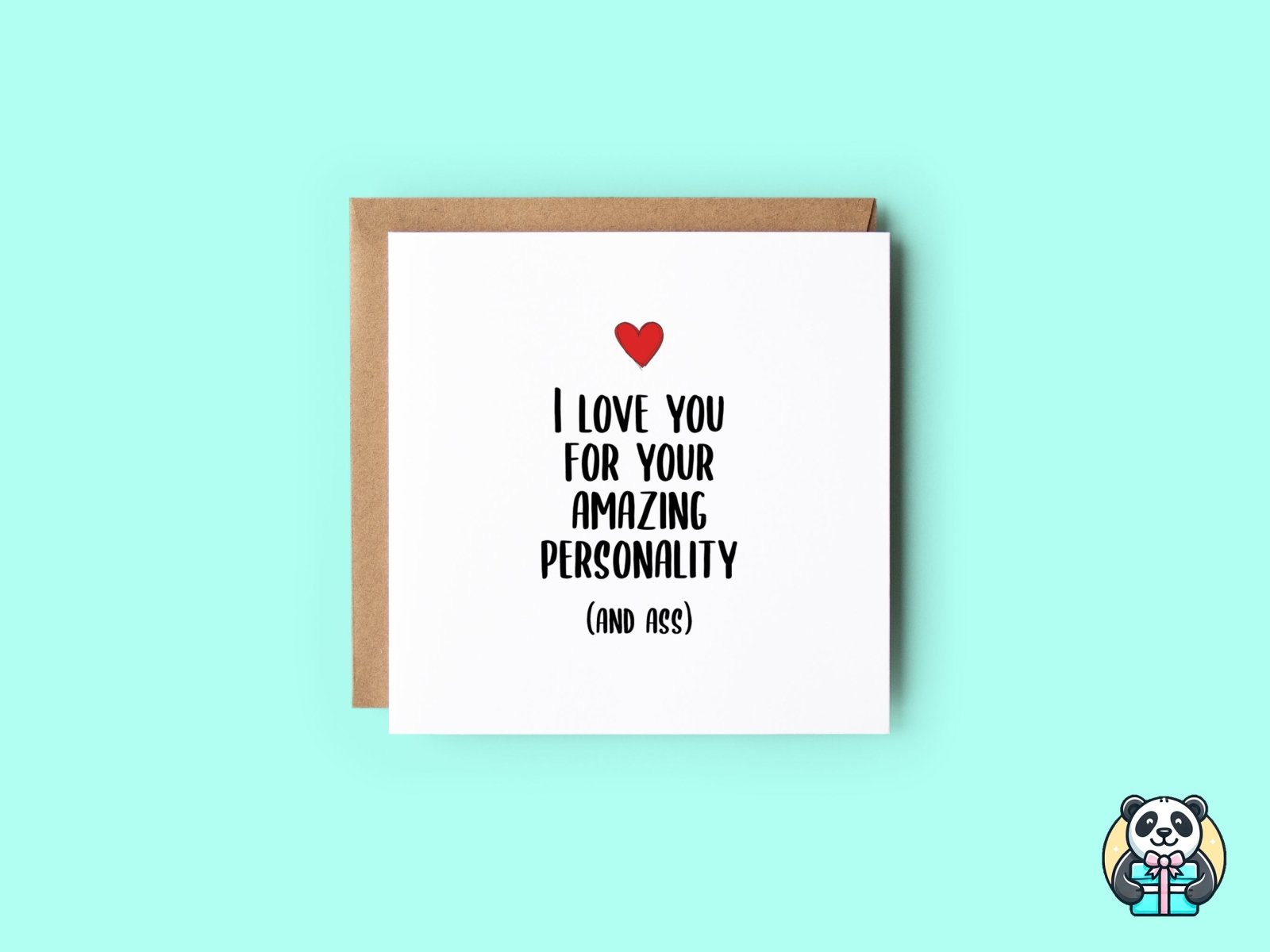 I Love You For Your Amazing Personality and XXX (Rude) - The Gifted Panda Main image