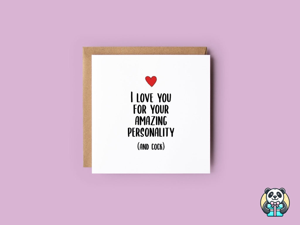 I Love You For Your Amazing Personality and XXX (Rude) - The Gifted Panda