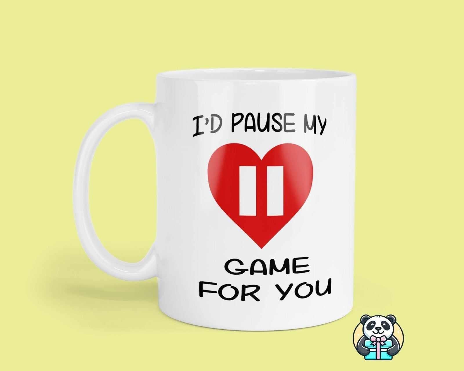 I'd Pause My Game For You - Mug - The Gifted Panda Main image