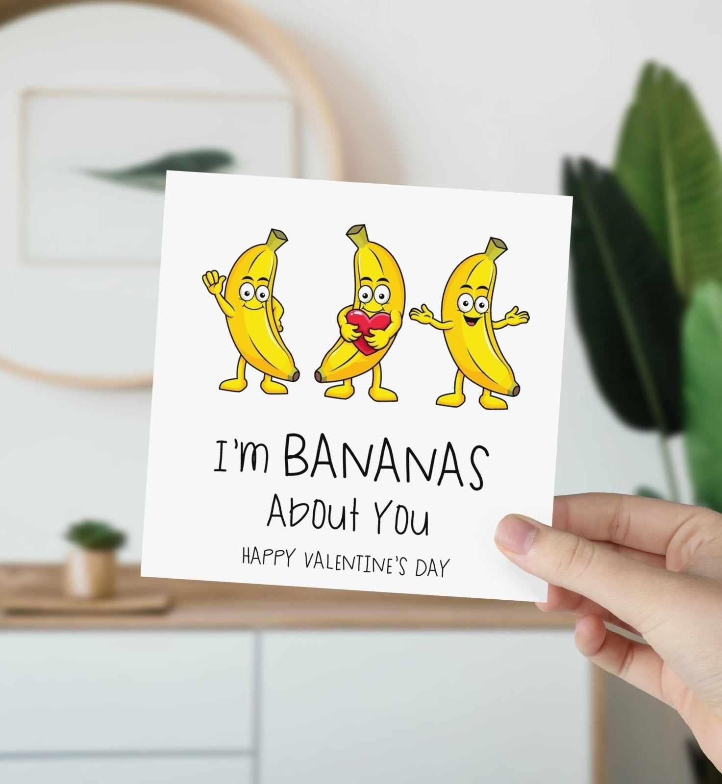 I'm Bananas About You Greetings Card Secondary image