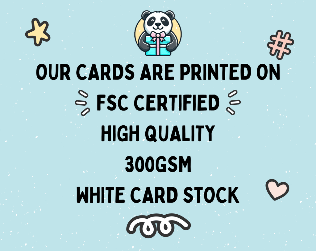 I'm Keeping You Greetings Card - The Gifted Panda