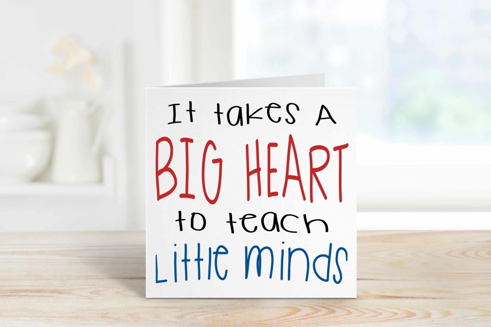 It Takes A Big Heart Greetings Card Secondary image