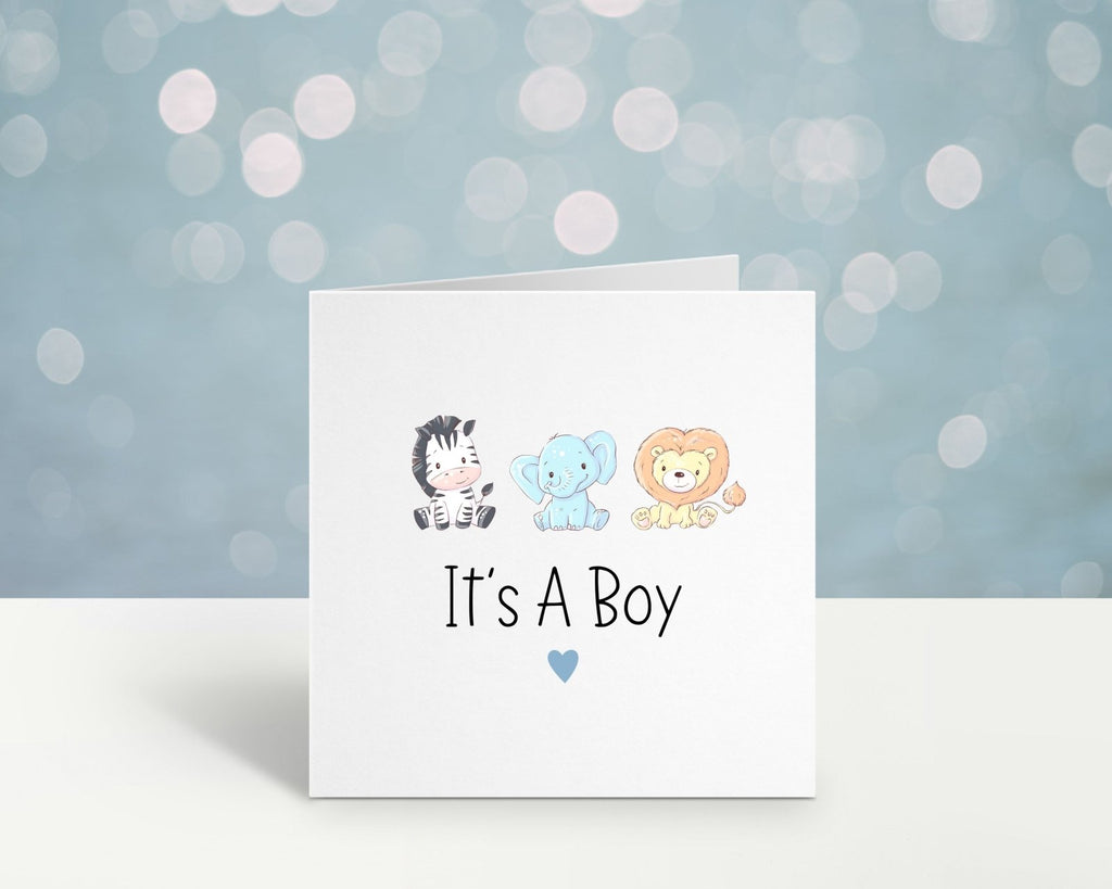 It's A Boy Card - The Gifted Panda