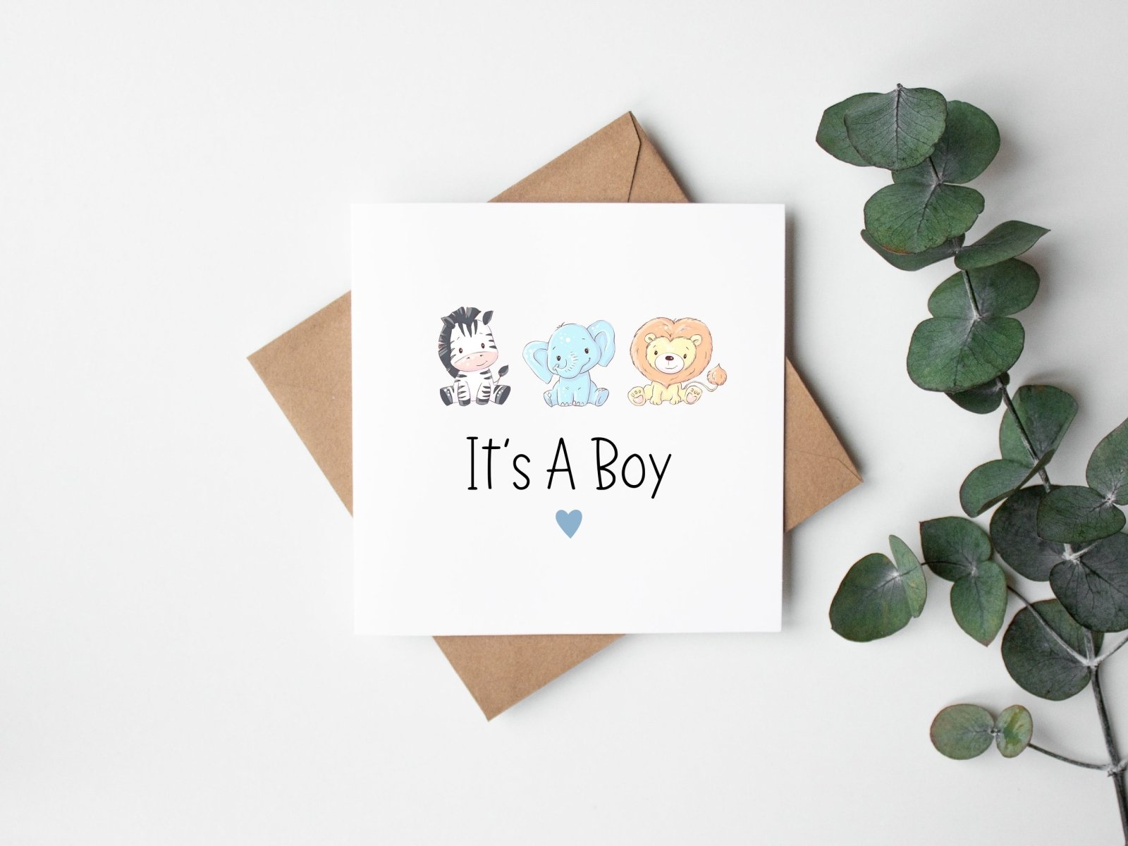 It's A Boy Card - The Gifted Panda