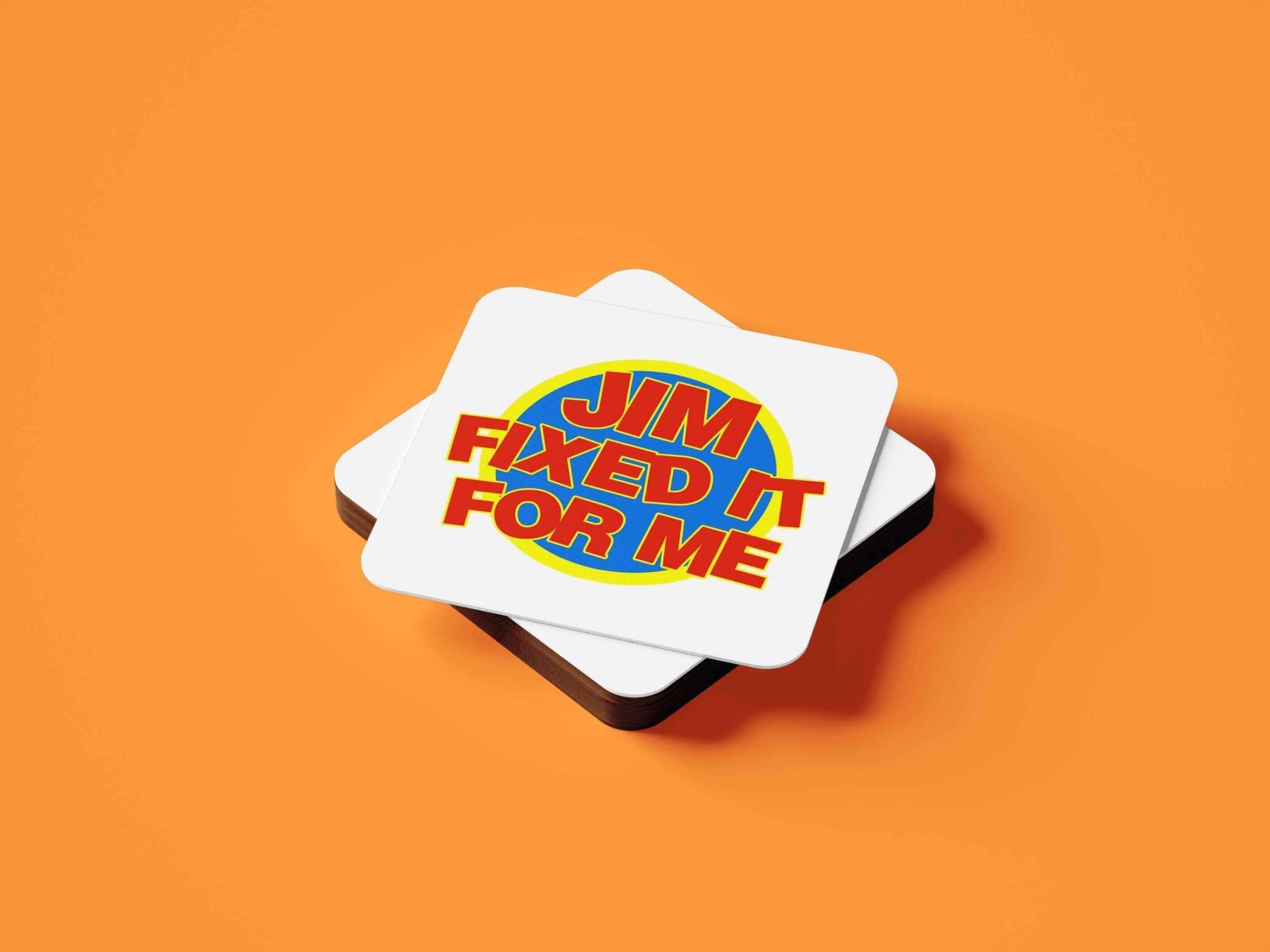 Jim Fixed It For Me Coaster - The Gifted Panda Main image