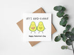 Let's Avo - cuddle Valentine's Card - The Gifted Panda