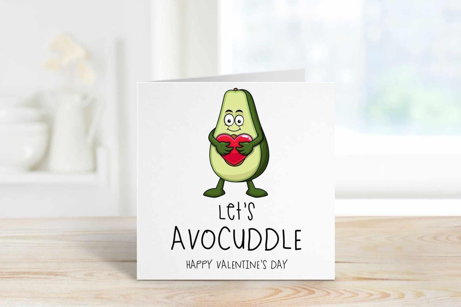 Lets Avocuddle Greetings Card Secondary image