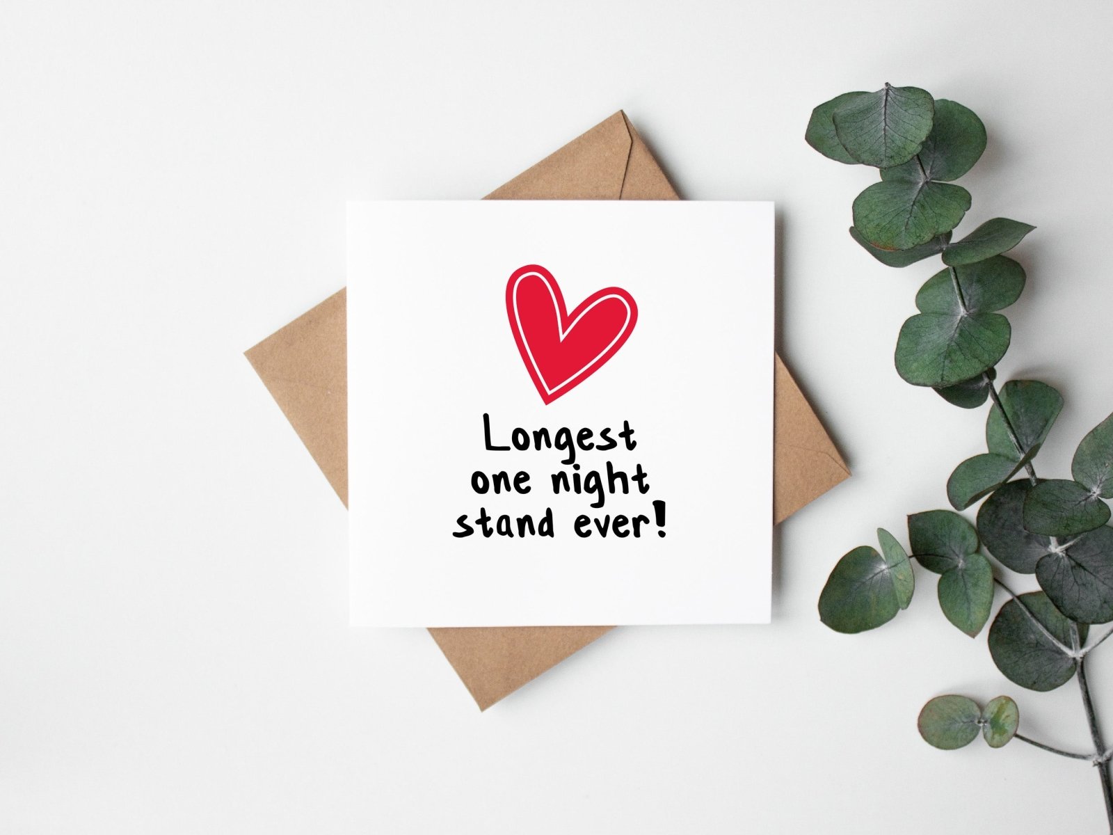 Longest One Night Stand Ever - Anniversary Card - The Gifted Panda