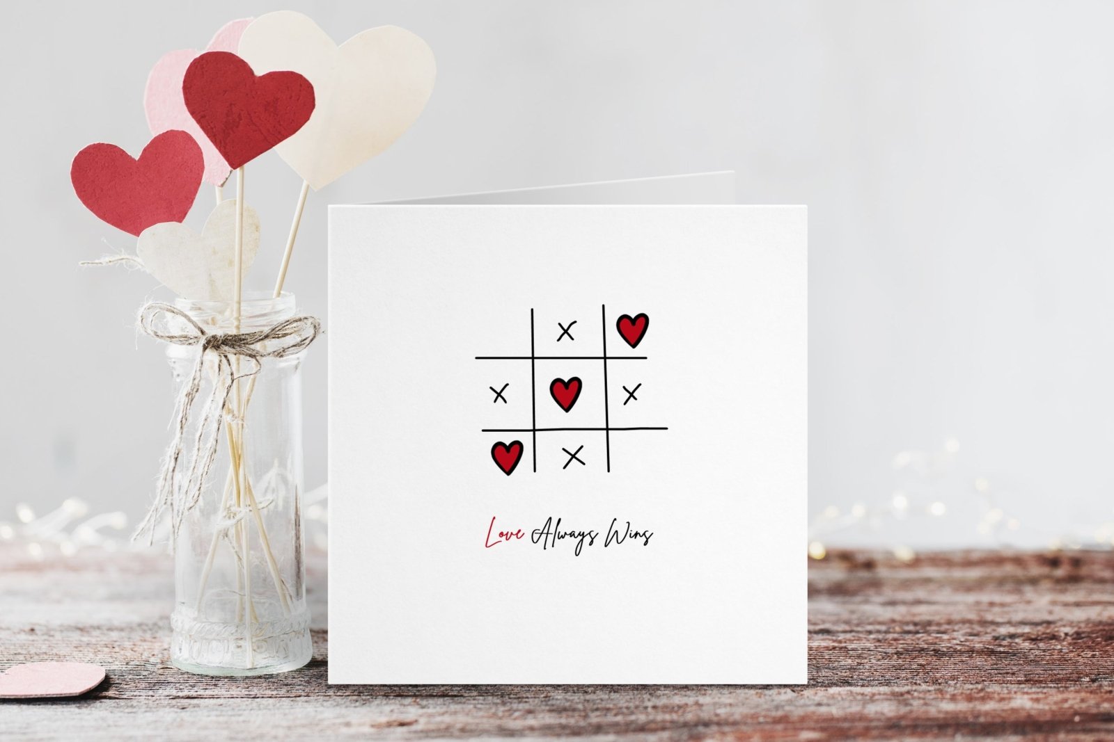 Love Always Wins Card - The Gifted Panda