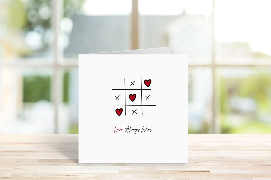 Love Always Wins Card - The Gifted Panda