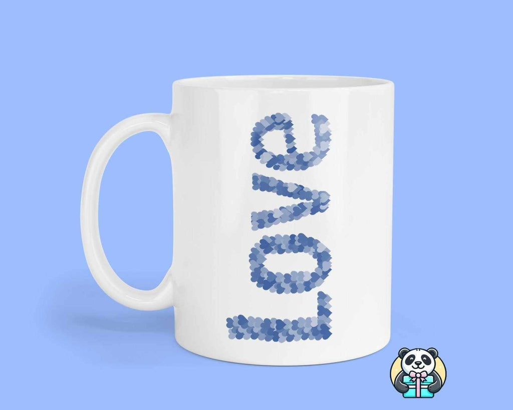 Love Hearts Mug - The Gifted Panda