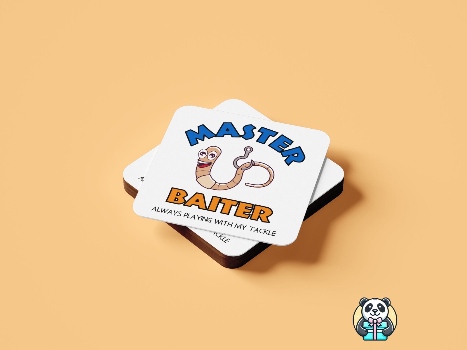 Master Baiter Coaster - The Gifted Panda Main image