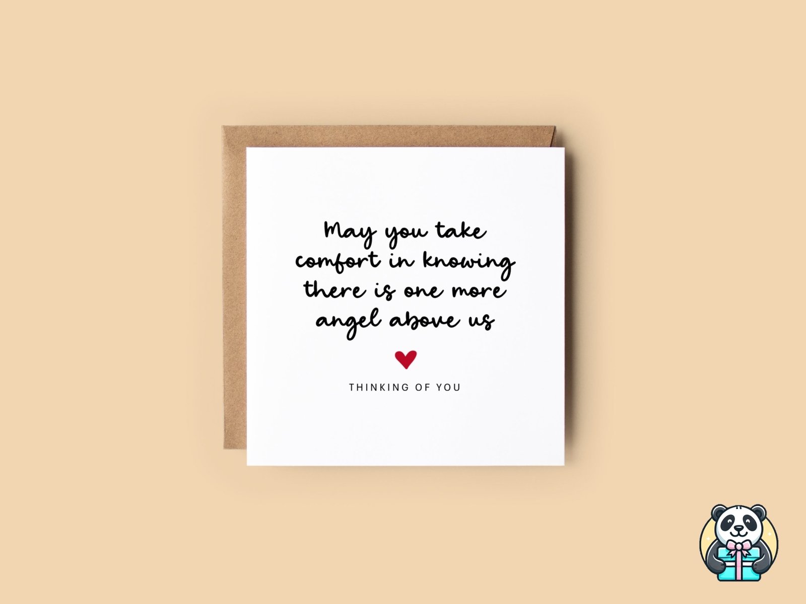 May You Take Comfort Card - The Gifted Panda