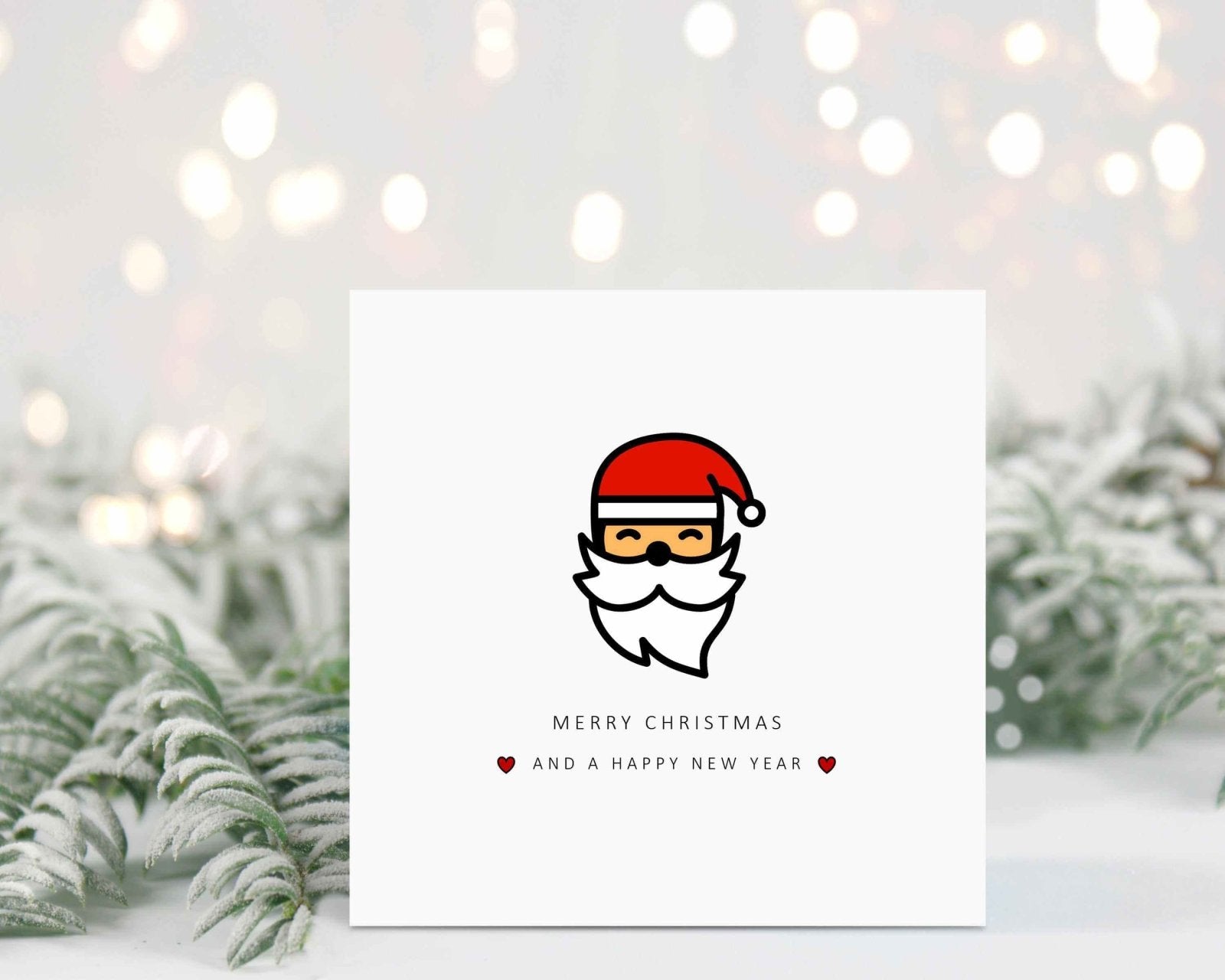 Merry Christmas Card - Set Of 4 - The Gifted Panda