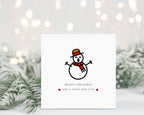 Merry Christmas Card - Set Of 4 - The Gifted Panda