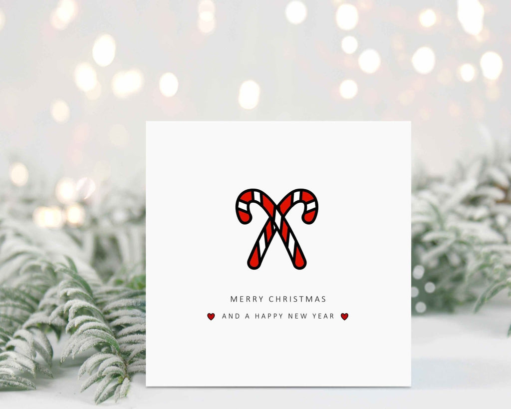 Merry Christmas Card - Set Of 4 - The Gifted Panda
